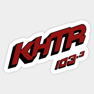 103.3 KHTR Former St. Louis Radio Sticker